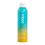 COOLA front bottle view showing SPF 30 and pina colada scent for easy identification
