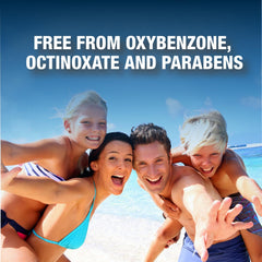 CoreTex Sun X 50 creamy texture on fingers demonstrating quick absorption benefit