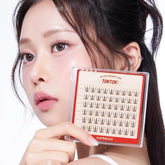 CORINGCO front packaging showing self-adhesive lashes for quick application