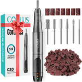 COSLUS C20 front view showing compact cordless body and controls for portability