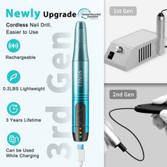COSLUS C20 pen-shaped detail highlighting ergonomic grip for steady handling