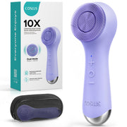 COSLUS front packaging showing product and purple color, highlights portability