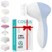 COSLUS front packaging showing blue 7-in-1 kit and benefits