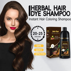 cosmpro shampoo lather on hair demonstrating even pigment deposit