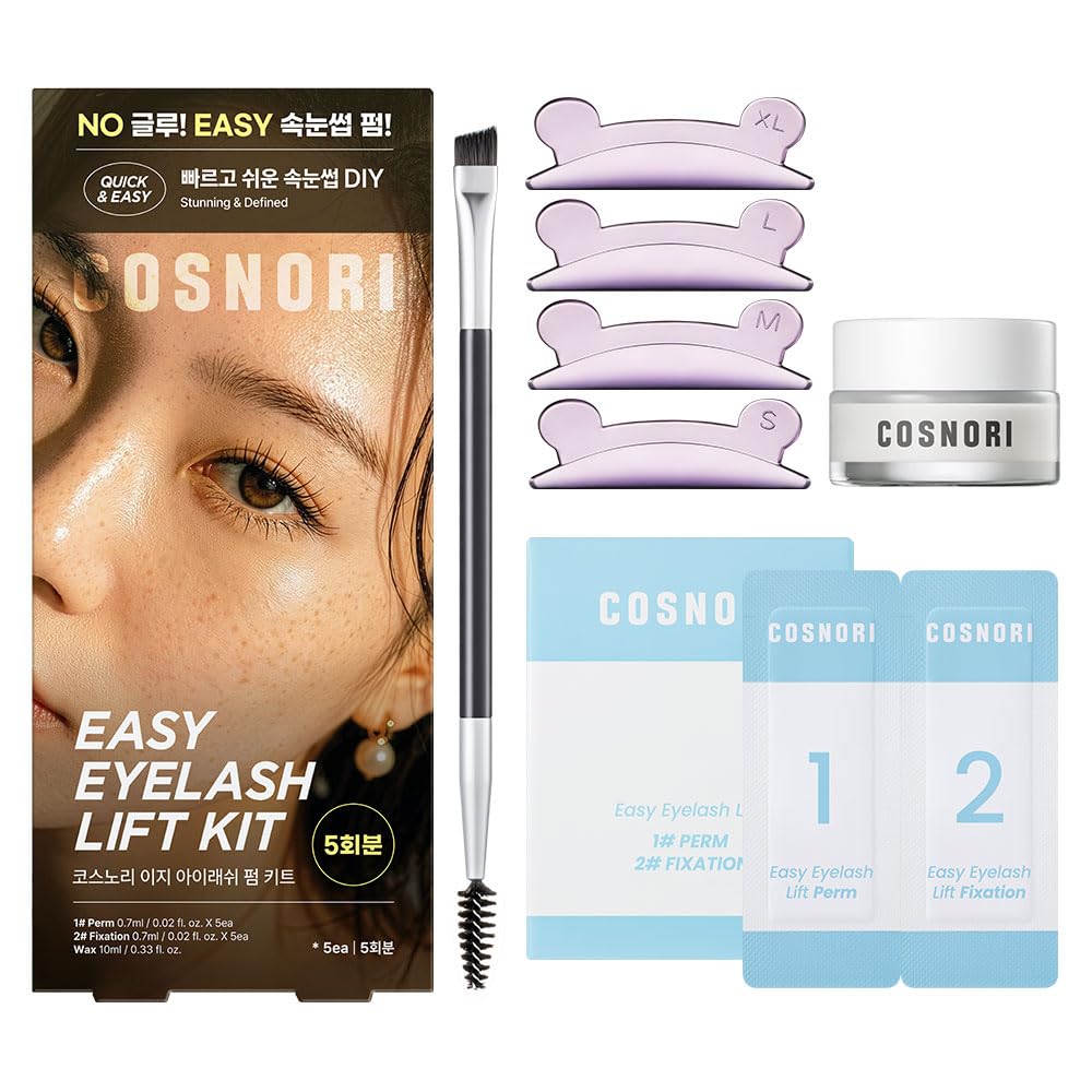 COSNORI front packaging showing five-use kit and benefits
