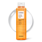 COSRX bottle front view showing hydrating toner and clear labeling benefit