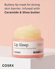 COSRX applied on lips for instant smoothing and protective finish