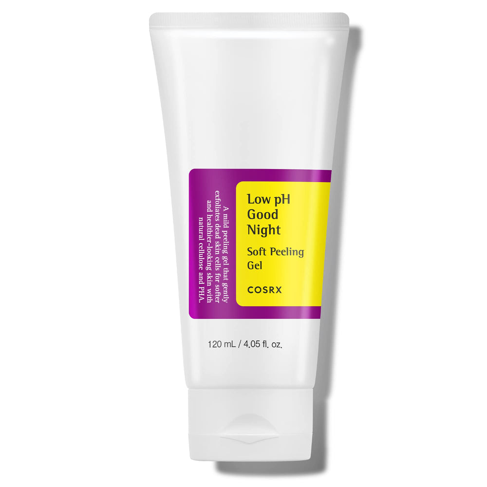 COSRX front packaging showing bottle and cap, clear product benefits