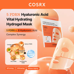 COSRX close-up of hydrogel texture highlighting smooth adhesive finish