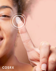 COSRX patch tapered edge detail demonstrating seamless blending benefit