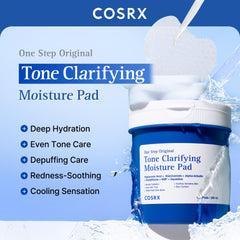COSRX close-up of pad texture showing gentle, cushiony surface