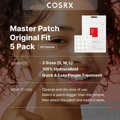 COSRX close-up of patch texture and adhesive for secure comfortable wear