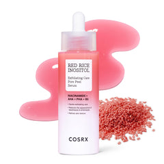 COSRX front packaging showing bottle and benefits