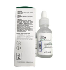 COSRX texture close-up on hand demonstrating lightweight absorption benefit