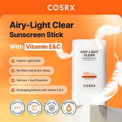 COSRX sunscreen stick open applicator ready for quick on-the-go use