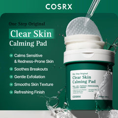 COSRX close-up of pad texture demonstrating gentle exfoliation benefit