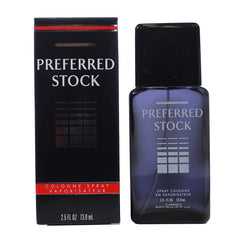 Coty bottle front view showing label and compact spray for easy travel
