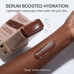 Covebalm Beauty texture close-up revealing creamy balm for smooth blending