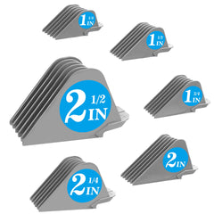 CR8GR8 front packaging showing all six extra-large guards and durability benefit