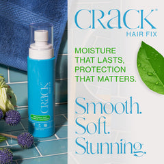 Crack close-up nozzle shot highlighting fine mist for even coverage benefit
