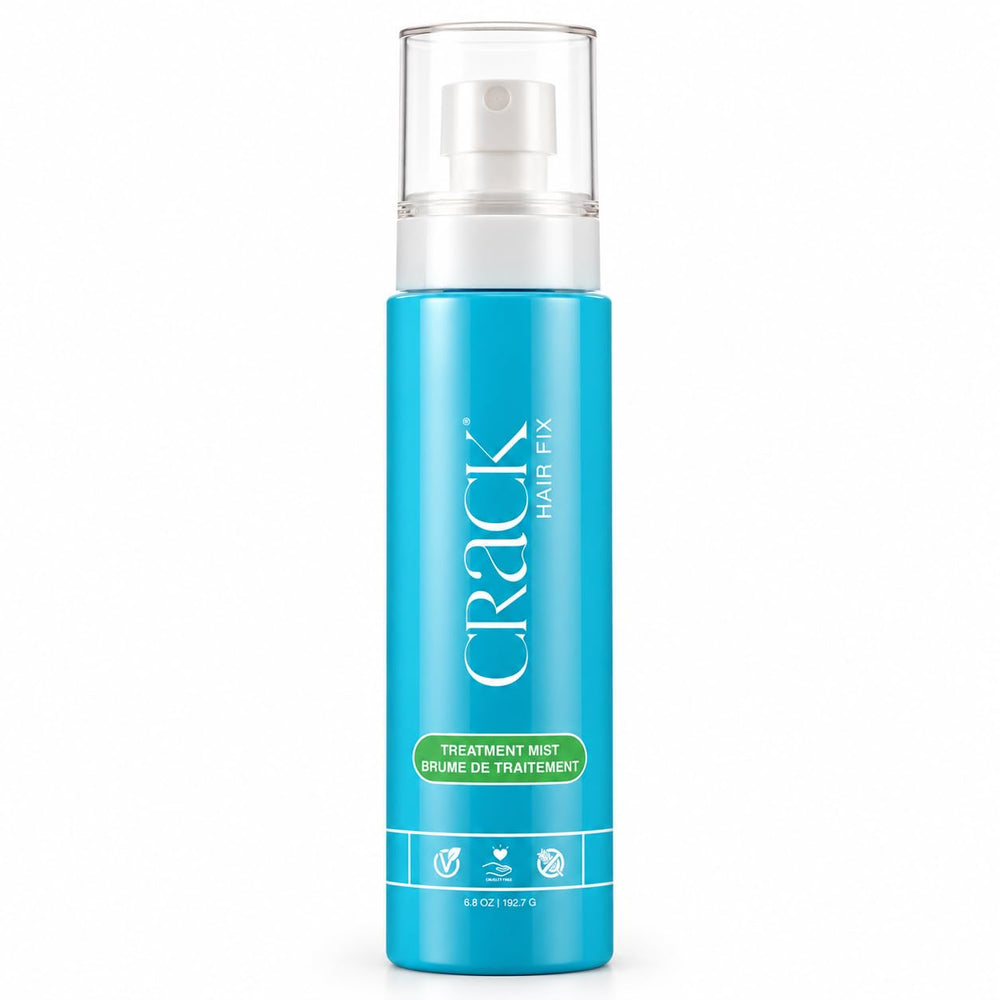 Crack front packaging showing bottle and label for quick product ID and trust
