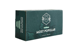 Crate 61 Organics soap creating creamy lather demonstrating moisturizing performance