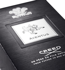 Creed Aventus being sprayed on wrist at pulse point, brand ensures lasting projection