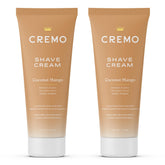 Cremo front packaging two-pack showing product and benefits