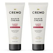 Cremo front packaging two-pack showing tubes and brand for easy identification and value