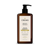Cremo front pump bottle showing full 32 oz size and convenient dispensing