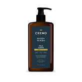 Cremo front pump bottle showing full 32 oz size and convenient dispenser