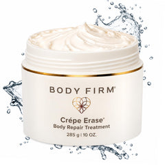 Crepe Erase front jar showing packaging and product benefit