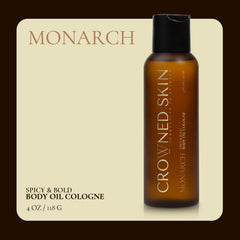 Crowned Skin jojoba and grapeseed oils emphasizing natural hydration benefit