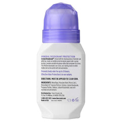 Crystal Essence label close-up highlighting product information benefit