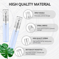 Csdtylh clear glass texture detail preserving fragrance quality