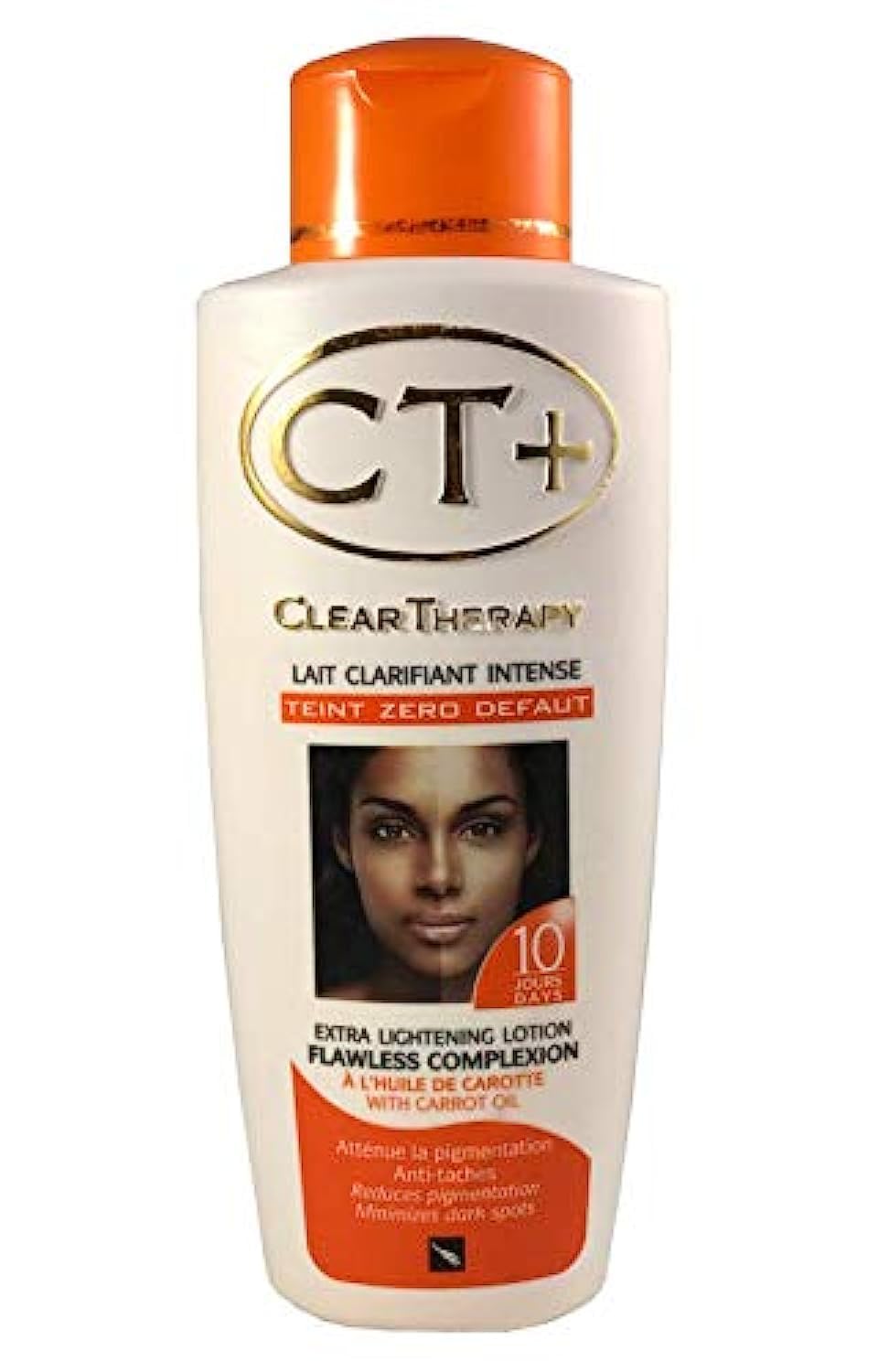 CT Clear Therapy front bottle view showing label and 500 ml size for authentic product