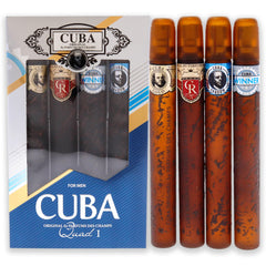 Cuba front packaging showing the gift set and neat presentation