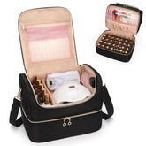 CUBETASTIC front view open showing organized compartments and quick access
