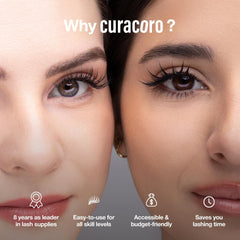 CURACORO precision dropper tip close-up for controlled adhesive dosing and accurate placement
