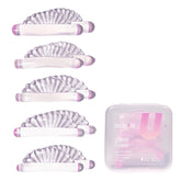 CURACORO front packaging showing ten reusable lash lift shields and sizes benefit clarity