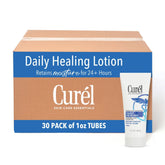 Curel front packet showing brand and portable size, provides quick hydration