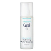 Curel front bottle hydrating water essence showing compact 5 oz size and soothing hydration
