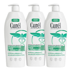 Curel front bottle showing label and fragrance-free benefit