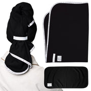 Curlfriend Collective front packaging showing duo set and black color, highlighting easy storage