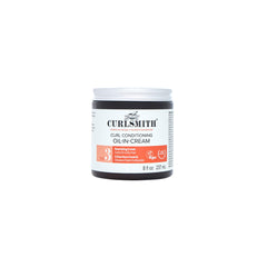 CURLSMITH front jar 8 oz showing packaging and clear product benefit