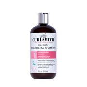 CURLSMITH front bottle view showing brand and volumizing shampoo benefits
