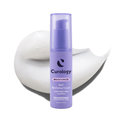 Curology front packaging showing sleek jar and benefits
