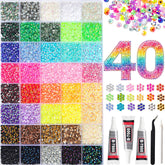 Cusmation front packaging showing kit contents and many colors for versatile projects