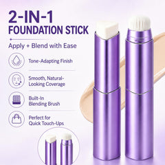 CWYRLTKA integrated blending brush close-up showing seamless blending benefit