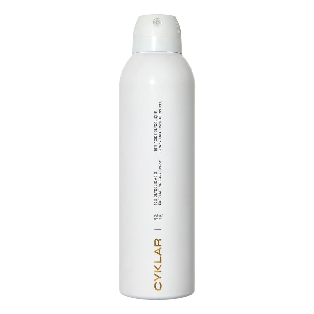 CYKLAR front packaging showing 10% glycolic acid benefits